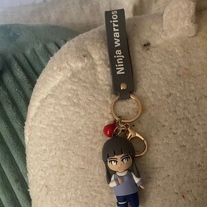 Ninja Warriors Keychain with Character Charm
